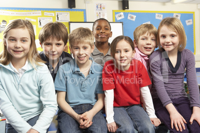 Schoolchildren In classroom