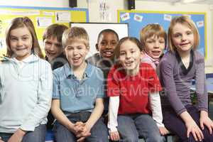 Schoolchildren In classroom