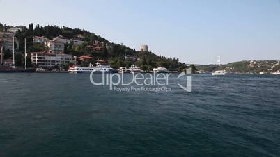 Travel along Bosphorus