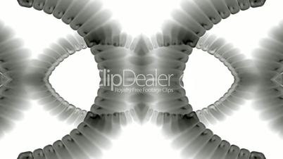 swirl smoke chain stripe ribbon,hairy curve,spiral DNA strand,alien tail body.