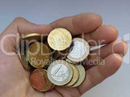 Euro coins