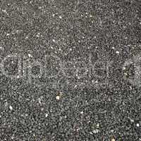 Black gravel
