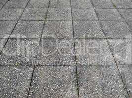Concrete sidewalk pavement