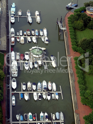 Boats in harbour