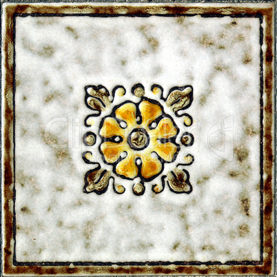 Floral tiles