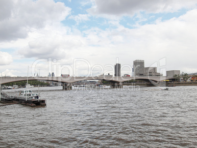 River Thames in London