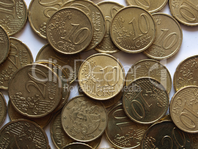 Euro coins