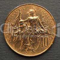 French coin