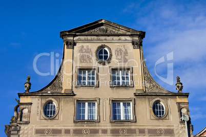 Old House Roofline in Gdansk