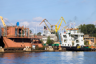 Dockyard in Gdansk
