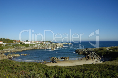 Llanes beach