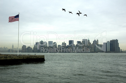 Manhattan skyline