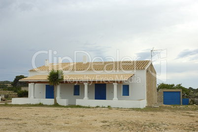 House in Ibiza island