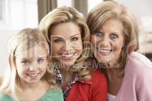 Portrait einer Familie