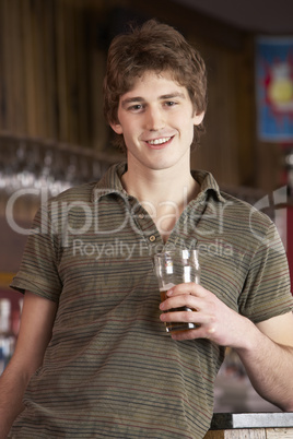 Portrait of young man