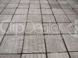 Concrete sidewalk pavement
