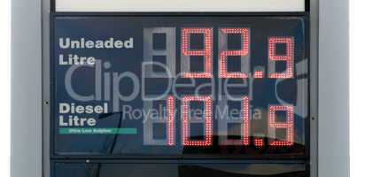 Gasoline price