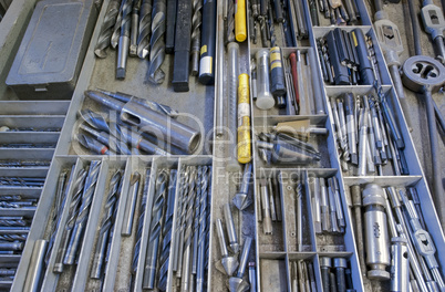 drill, screwplate, threader, reamer and other tools