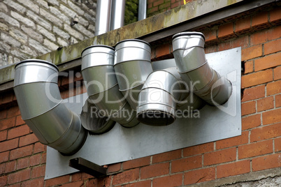 Pipes of ventilation