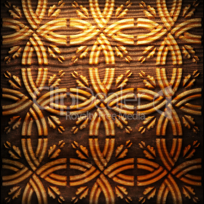 Retro wooden ornament Retro wooden ornament