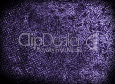 Victorian Paisley Abstract Background