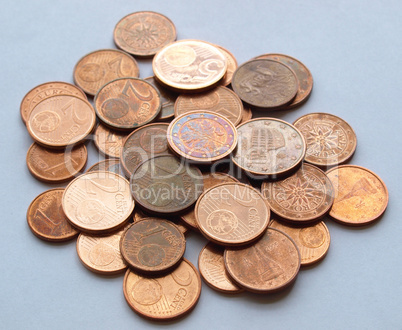 Euro coins