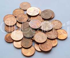 Euro coins