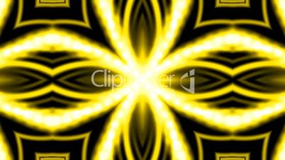 shine golden electricity flower fancy pattern and fibre optic cable as disco neon,energy tech field.
