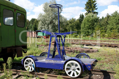 Railway handcar