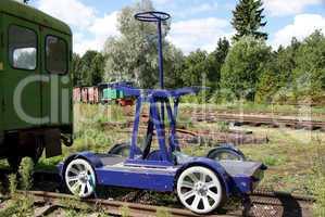 Railway handcar