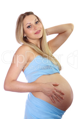 pregnant girl in studio pregnant girl in studio