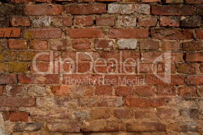 Aged Brick Wall