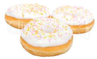 Donuts Isolated on White