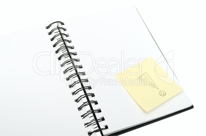 Notebook and Memo Stick