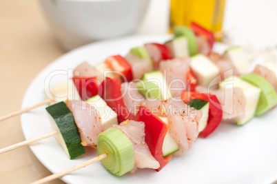 Preparation of kebab