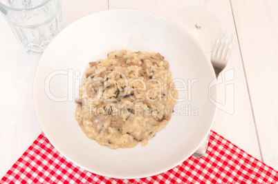 Risotto With Mushrooms