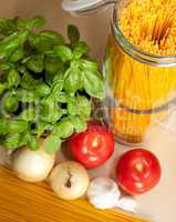 Spaghetti - ingredients