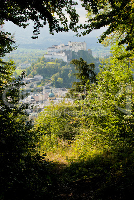 Salzburg Austria - View From Kapuzinenberg