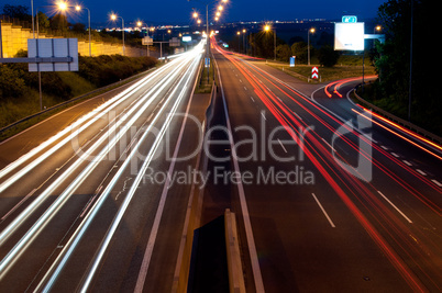 Traffic in Night