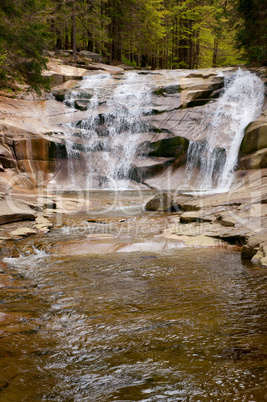 Cascading waterfall