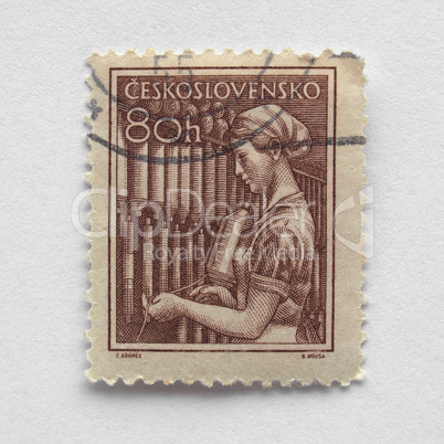 Czech stamp