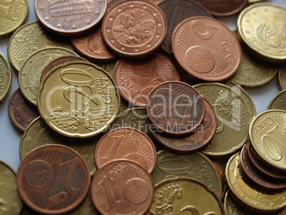 Euro coins Euro coins