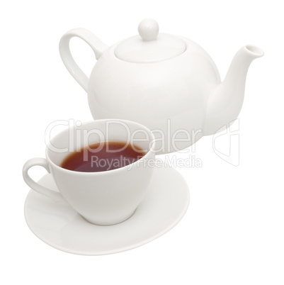 Teapot and Cup