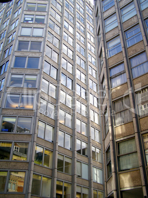 Modern brutalist architecture London