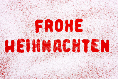 Frohe Weihnachten