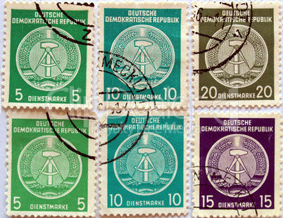 DDR stamps