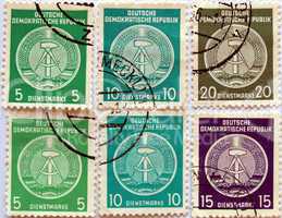 DDR stamps