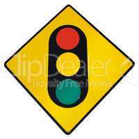 Traffic light sign