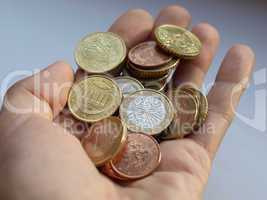 Euro coins