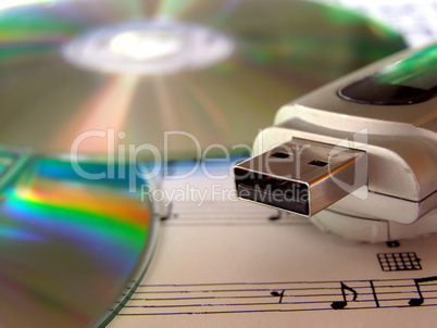 CD DVD MP3 player